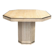 Load image into Gallery viewer, Pair of Vintage Travertine Tables by Willy Rizzo for Jean Charles, 1970s
