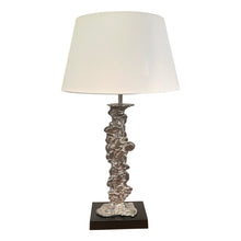 Load image into Gallery viewer, Pair of Silver-Plated Sculptural Table Lamps, Circa 1950s
