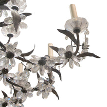 Load image into Gallery viewer, French 24-Branch Floral Crystal Chandelier, Attributed to Maison Bagués, Circa 1940s–1950s
