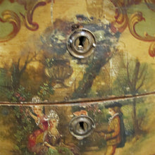 Load image into Gallery viewer, French Painted Chest of Drawers, 1920s, Neoclassical Style with Marble Top
