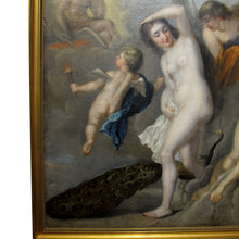 Load image into Gallery viewer, Mythological Scene with Venus and Cupid – Circle of Georg Engelhard Schröder (18th Century)
