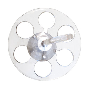 1970s French Perspex & Chrome Umbrella Stand