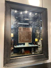Load image into Gallery viewer, C1860 A French Mercury Silvered Mirror - Original Paint
