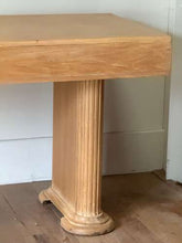 Load image into Gallery viewer, C1930 A Fine Pair of English Art Deco Oak Consoles / Serving Tables
