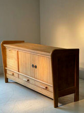 Load image into Gallery viewer, C1950 A Stylish Mid Century French Oak Enfilade or Sideboard
