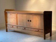 Load image into Gallery viewer, C1950 A Stylish Mid Century French Oak Enfilade or Sideboard
