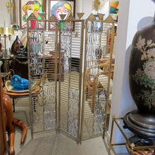 Load image into Gallery viewer, Spanish Mid-Century Modern Wrought Iron Three-Panel Room Divider - Screen
