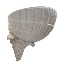 Load image into Gallery viewer, Pair of Scallop Shell Plaster Wall lights, English, 1960s
