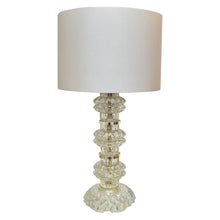 Load image into Gallery viewer, Pair of Sculptural Swedish Glass Table Lamps, 1970s
