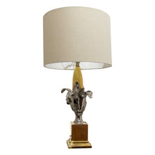 Load image into Gallery viewer, Pair of French 1970s Glazed Ceramic Table Lamps in the Style of Maison Charles
