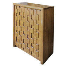 Load image into Gallery viewer, Brutalist 1960s Walnut Tallboy - Chest of Drawers
