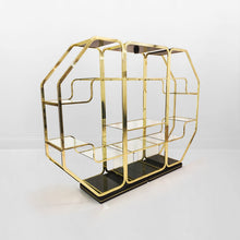 Load image into Gallery viewer, 1970s Romeo Rega Manner Octagonal Brass Display Unit
