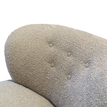 Load image into Gallery viewer, Pair of Vintage Finnish Lounge Chairs in Textured Beige Fabric
