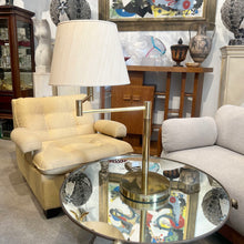 Load image into Gallery viewer, Large Swedish Table Lamp, Brass, Adjustable Swing Arm, 1970s
