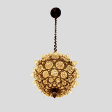 Load image into Gallery viewer, Lanterna Sculptural globe brutalist ceiling light by Campanella
