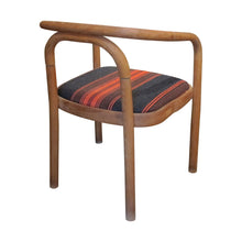 Load image into Gallery viewer, Vintage 1960s Occasional Chairs with Bentwood Frames and Striped Seats
