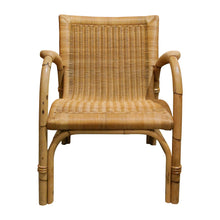 Load image into Gallery viewer, Pair of 1960s Arco Rattan and Bamboo Armchairs – Germany
