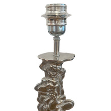 Load image into Gallery viewer, Pair of Silver-Plated Sculptural Table Lamps, Circa 1950s
