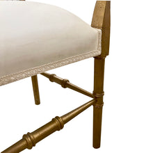 Load image into Gallery viewer, Pair of French Art Nouveau Gilt Wood Corner Chairs, 1900s
