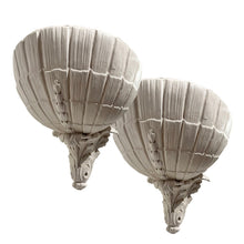 Load image into Gallery viewer, Pair of Scallop Shell Plaster Wall lights, English, 1960s
