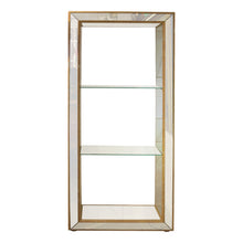 Load image into Gallery viewer, 1960s Mirrored Shelving Unit with Rattan Frame, French
