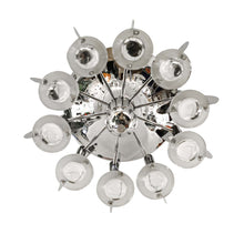 Load image into Gallery viewer, Flash mount ceiling light by Gaetano Sciolari, 1970s
