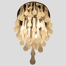 Load image into Gallery viewer, Murano drops shapes blown ceiling light
