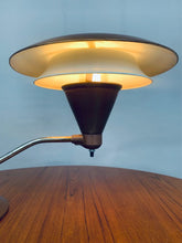 Load image into Gallery viewer, 1950s Art Speciality Co Flying Saucer Desk Lamp
