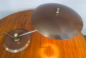 1950s Art Speciality Co Flying Saucer Desk Lamp