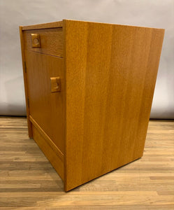 1950s Stag Furniture Oak 'Savanna Range' Bedside Table