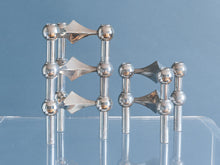 Load image into Gallery viewer, Set of 3 Boxed BMF Nagel Candle Holders inc candles
