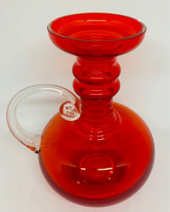 1960s Finnish Tamara Aladin 'Kleopatra' Red Vase