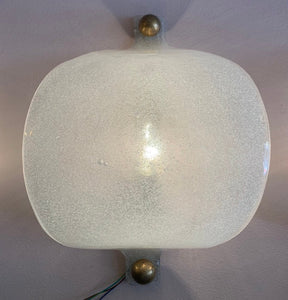 1960s Kaiser Leuchten Murano Glass Wall Lights