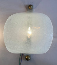 Load image into Gallery viewer, 1960s Kaiser Leuchten Murano Glass Wall Lights
