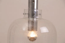 Load image into Gallery viewer, 1970s German Limburg Bubbled Glass Pendant Light
