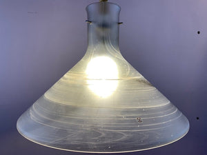 1970s Peill & Putzler Conical Ceiling Light