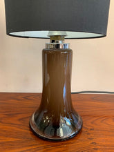 Load image into Gallery viewer, 1970s Glashütte Limburg Glass Table Lamp
