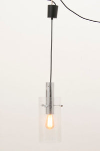 Pair of 1970s Glashütte Limburg Hanging Lights