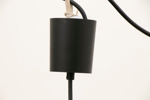 Pair of 1970s Glashütte Limburg Hanging Lights