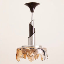 Load image into Gallery viewer, 1970s Space Age Mazzega Murano Glass Pendant Light
