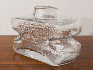 1960s Czech Art Glass Vase Sklo Union Alexandrit design by Jan Gabrhel