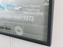 Load image into Gallery viewer, Original 1972 Munich Olympics Men&#39;s Kayak Poster by Otto “otl” Aicher
