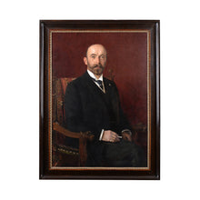 Load image into Gallery viewer, Early 20th Century oil portrait of a gentleman
