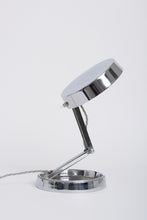Load image into Gallery viewer, Mid-Century Nickel Articulated Table Lamp
