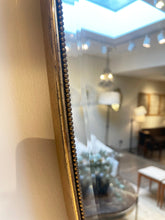 Load image into Gallery viewer, Mid-Century Brass Shield Mirror
