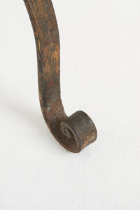 Midcentury Spanish Gilt Iron Stool