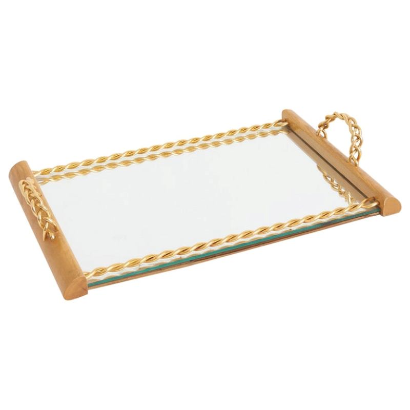 1940s Mirrored Tray