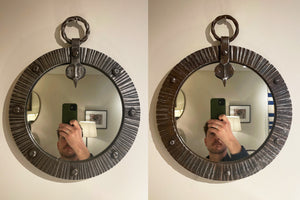 Pair of Mid-Century Mirrors