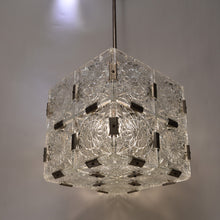 Load image into Gallery viewer, Set Of 4 Cut Crystal Glass Ceiling Lights By Kamenicky Senov
