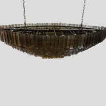 Load image into Gallery viewer, An Outstanding Large Murano Piastre glass Chandelier
